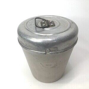 VTG Aluminum Wear-Ever‎ Cake Pan with Lid #1103 Made in USA Bakeware Pudding